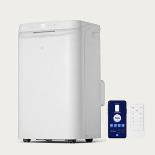 DELLA 14,000 BTU Drainage-Free Portable Air Conditioner for Rooms Up to 450 Sq. Ft.
