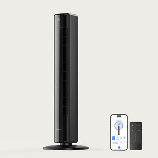 DELLA 42" Ultra Quiet Smart Tower Fan with Voice/APP/Remote Control