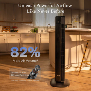 DELLA 42" Ultra Quiet Smart Tower Fan with Voice/APP/Remote Control