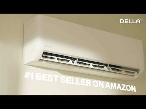 DELLA Vita Series 9000 BTU 21 SEER2 Mini Split Heat Pump AC - Up to 400 Sq.Ft.